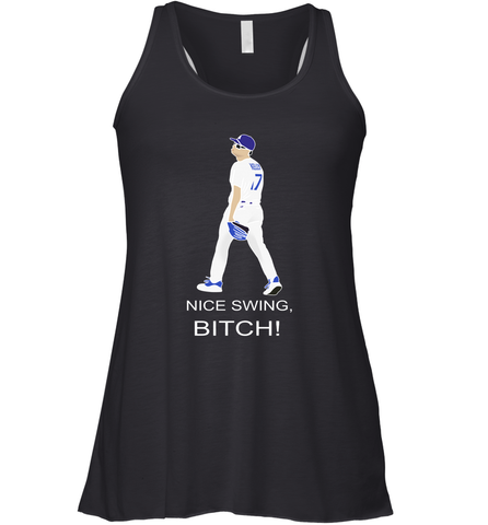 Joe Kelly Nice Swing Bitch Fight Club Womens Racerback Tank Top Womens Racerback Tank Top / Black / XS Womens Racerback Tank Top - globaltrendtees