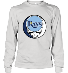 Tampa Bay Rays Grateful Dead Baseball Steal Your Face MLB Long Sleeve T-Shirt Long Sleeve T-Shirt - globaltrendtees