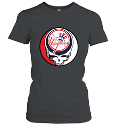 New York Yankees Grateful Dead Baseball Steal Your Face MLB Women's T-Shirt