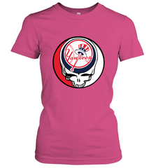 New York Yankees Grateful Dead Baseball Steal Your Face MLB Women's T-Shirt Women's T-Shirt - globaltrendtees