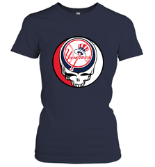 New York Yankees Grateful Dead Baseball Steal Your Face MLB Women's T-Shirt Women's T-Shirt - globaltrendtees