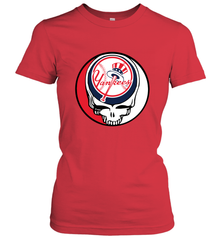 New York Yankees Grateful Dead Baseball Steal Your Face MLB Women's T-Shirt Women's T-Shirt - globaltrendtees