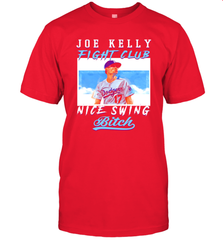 Joe Kelly Fight Club Nice Swing Bitch Dogers Baseball Club Mens T-Shirt Mens T-Shirt - globaltrendtees