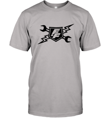 Fast & Furious Racing Shield Motif Men's T-Shirt Men's T-Shirt - globaltrendtees