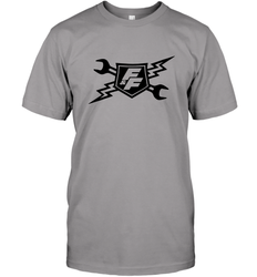 Fast & Furious Racing Shield Motif Men's T-Shirt