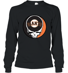 San Francisco Giants Grateful Dead Baseball Steal Your Face MLB Long Sleeve T-Shirt Long Sleeve T-Shirt - globaltrendtees