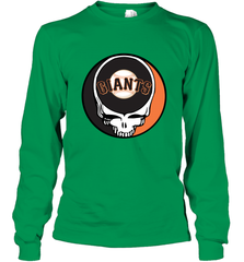San Francisco Giants Grateful Dead Baseball Steal Your Face MLB Long Sleeve T-Shirt Long Sleeve T-Shirt - globaltrendtees