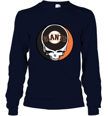 San Francisco Giants Grateful Dead Baseball Steal Your Face MLB Long Sleeve T-Shirt Long Sleeve T-Shirt - globaltrendtees