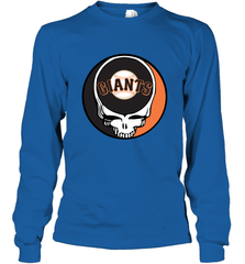 San Francisco Giants Grateful Dead Baseball Steal Your Face MLB Long Sleeve T-Shirt Long Sleeve T-Shirt - globaltrendtees