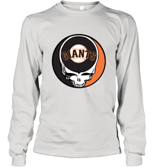 San Francisco Giants Grateful Dead Baseball Steal Your Face MLB Long Sleeve T-Shirt Long Sleeve T-Shirt - globaltrendtees