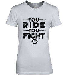 Fast & Furious You Ride You Fight Word Stack Women's Premium T-Shirt