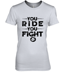 Fast & Furious You Ride You Fight Word Stack Women's Premium T-Shirt Women's Premium T-Shirt - globaltrendtees