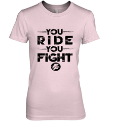 Fast & Furious You Ride You Fight Word Stack Women's Premium T-Shirt Women's Premium T-Shirt - globaltrendtees
