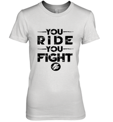 Fast & Furious You Ride You Fight Word Stack Women's Premium T-Shirt Women's Premium T-Shirt - globaltrendtees
