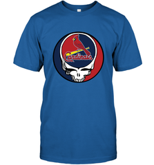 St Louis Cardinals Grateful Dead Baseball Steal Your Face MLB Men's T-Shirt Men's T-Shirt - globaltrendtees