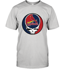 St Louis Cardinals Grateful Dead Baseball Steal Your Face MLB Men's T-Shirt Men's T-Shirt - globaltrendtees