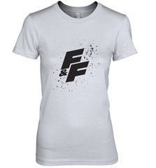 Fast & Furious Paint Splatter Bold Logo Women's Premium T-Shirt Women's Premium T-Shirt - globaltrendtees
