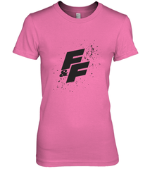 Fast & Furious Paint Splatter Bold Logo Women's Premium T-Shirt Women's Premium T-Shirt - globaltrendtees