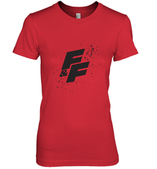 Fast & Furious Paint Splatter Bold Logo Women's Premium T-Shirt Women's Premium T-Shirt - globaltrendtees