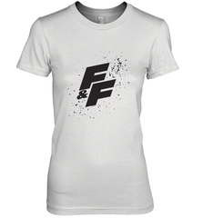 Fast & Furious Paint Splatter Bold Logo Women's Premium T-Shirt Women's Premium T-Shirt - globaltrendtees