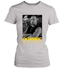 Fast & Furious Dominic Toretto Dom Portrait Logo Women's T-Shirt Women's T-Shirt - globaltrendtees