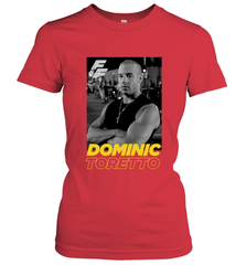 Fast & Furious Dominic Toretto Dom Portrait Logo Women's T-Shirt Women's T-Shirt - globaltrendtees