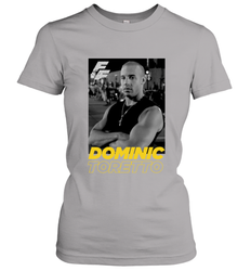 Fast & Furious Dominic Toretto Dom Portrait Logo Women's T-Shirt