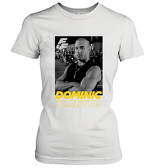 Fast & Furious Dominic Toretto Dom Portrait Logo Women's T-Shirt Women's T-Shirt - globaltrendtees