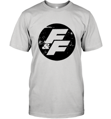 Fast and Furious Distressed Circle Logo Men's T-Shirt Men's T-Shirt - globaltrendtees