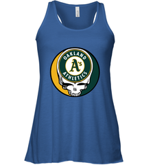 Oakland Athletics Grateful Dead Baseball Steal Your Face MLB Women's Tank Top Women's Tank Top - globaltrendtees