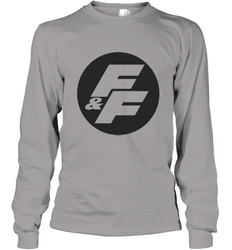 Fast & Furious Negative Space Circle Logo Long Sleeve T-Shirt