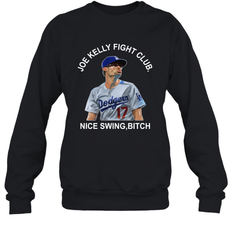 Joe Kelly Fight Club Nice Swing Bitch Adult Sweatshirt