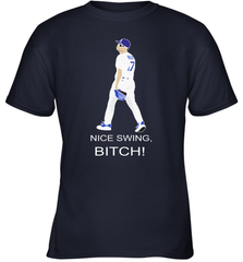 Joe Kelly Nice Swing Bitch Fight Club Youth T-Shirt Youth T-Shirt - globaltrendtees