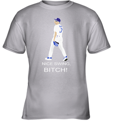 Joe Kelly Nice Swing Bitch Fight Club Youth T-Shirt Youth T-Shirt - globaltrendtees