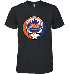 New York Mets Grateful Dead Baseball Steal Your Face MLB Men's Premium T-Shirt