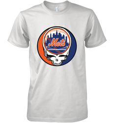 New York Mets Grateful Dead Baseball Steal Your Face MLB Men's Premium T-Shirt