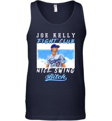 Joe Kelly Fight Club Nice Swing Bitch Dogers Baseball Club Mens Tank Top Mens Tank Top - globaltrendtees