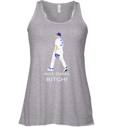 Joe Kelly Nice Swing Bitch Fight Club Womens Racerback Tank Top