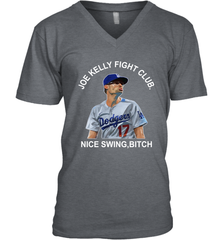 Joe Kelly Fight Club Nice Swing Bitch Mens V-Neck T-Shirt Mens V-Neck T-Shirt - globaltrendtees