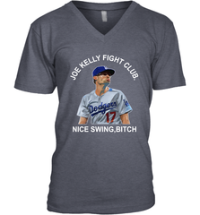 Joe Kelly Fight Club Nice Swing Bitch Mens V-Neck T-Shirt Mens V-Neck T-Shirt - globaltrendtees