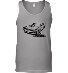 Fast & Furious Dom's Charger with Engine Men's Tank Top