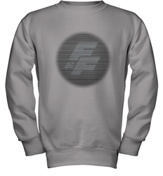 Fast & Furious Shuttered Logo Youth Crewneck Sweatshirt