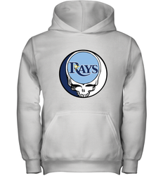 Tampa Bay Rays Grateful Dead Baseball Steal Your Face MLB Youth Hooded Sweatshirt