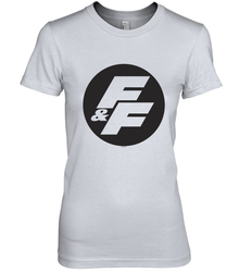 Fast & Furious Negative Space Circle Logo Women's Premium T-Shirt