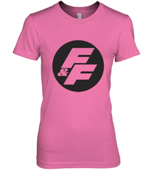Fast & Furious Negative Space Circle Logo Women's Premium T-Shirt Women's Premium T-Shirt - globaltrendtees