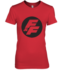 Fast & Furious Negative Space Circle Logo Women's Premium T-Shirt Women's Premium T-Shirt - globaltrendtees