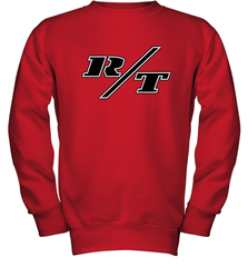 Fast & Furious Road And Track Logo Youth Crewneck Sweatshirt Youth Crewneck Sweatshirt - globaltrendtees