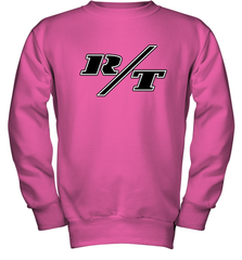 Fast & Furious Road And Track Logo Youth Crewneck Sweatshirt Youth Crewneck Sweatshirt - globaltrendtees