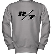 Fast & Furious Road And Track Logo Youth Crewneck Sweatshirt Youth Crewneck Sweatshirt - globaltrendtees
