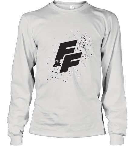 Fast & Furious Paint Splatter Bold Logo Youth Long Sleeve T-Shirt Youth Long Sleeve T-Shirt / White / S Youth Long Sleeve T-Shirt - globaltrendtees